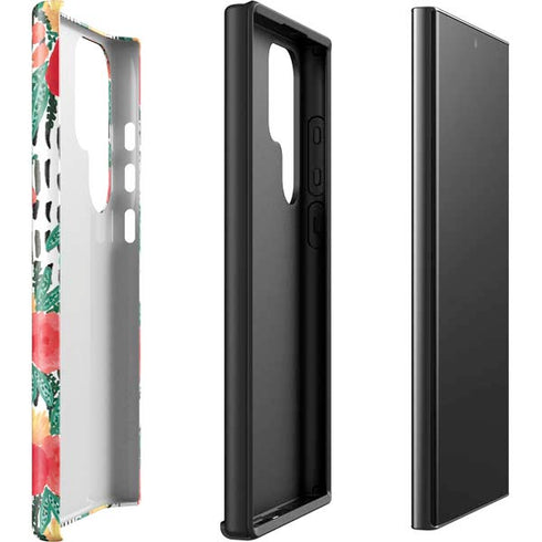 Bouffants and Broken Hearts Bouquets Print 3 Galaxy S23 Ultra Pro Case