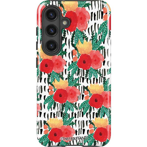 Bouffants and Broken Hearts Bouquets Print 3 Galaxy S25 Impact Case