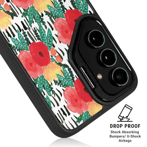 Bouffants and Broken Hearts Bouquets Print 3 Galaxy S24 Kickstand Case