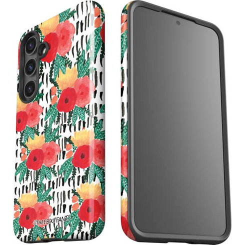 Bouffants and Broken Hearts Bouquets Print 3 Galaxy S25 Plus Impact Case