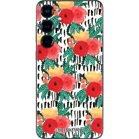 Bouffants and Broken Hearts Bouquets Print 3 Galaxy S25 Skin