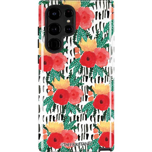 Bouffants and Broken Hearts Bouquets Print 3 Galaxy Cases