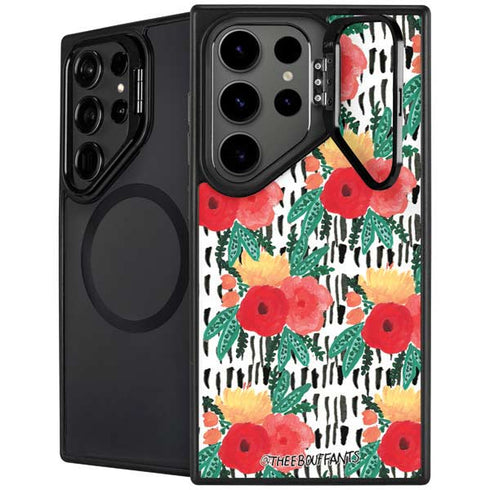 Bouffants and Broken Hearts Bouquets Print 3 Galaxy S25 Ultra Kickstand Case