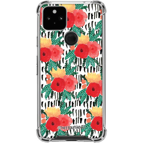 Bouffants and Broken Hearts Bouquets Print 3 Pixel Cases