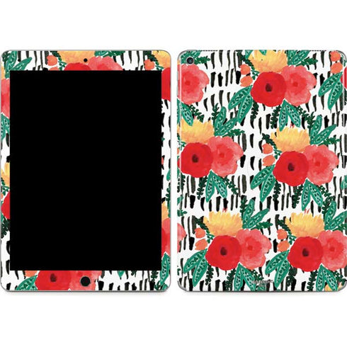 Bouffants and Broken Hearts Bouquets Print 3 iPad Skins