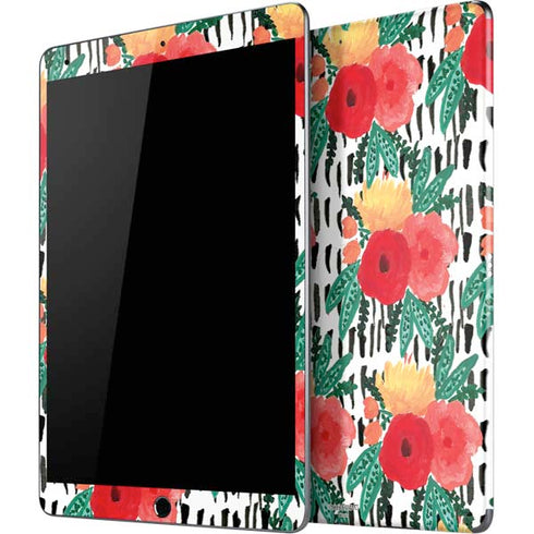 Bouffants and Broken Hearts Bouquets Print 3 iPad Skins