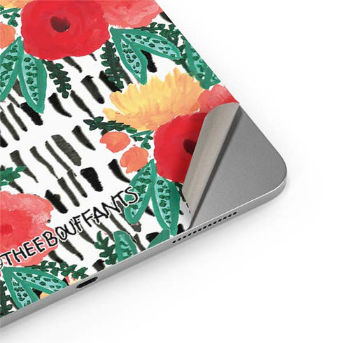 Bouffants and Broken Hearts Bouquets Print 3 Apple iPad Air Skin