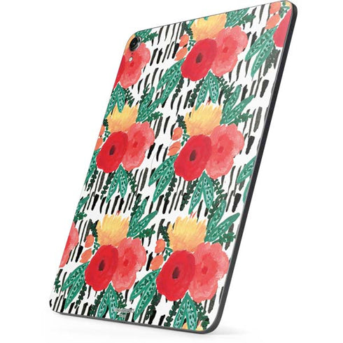 Bouffants and Broken Hearts Bouquets Print 3 Apple iPad Pro Skin