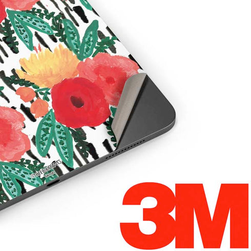 Bouffants and Broken Hearts Bouquets Print 3 Apple iPad Pro Skin