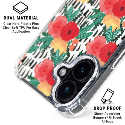 Bouffants and Broken Hearts Bouquets Print 3 iPhone 16 Plus MagSafe Case