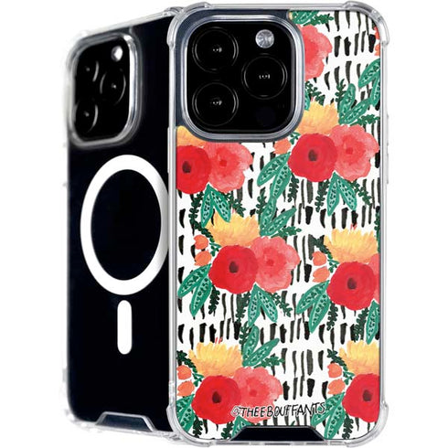 Bouffants and Broken Hearts Bouquets Print 3 iPhone 16 Pro MagSafe Case
