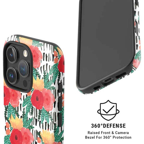 Bouffants and Broken Hearts Bouquets Print 3 iPhone 16 Pro Magsafe Impact Case