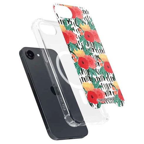 Bouffants and Broken Hearts Bouquets Print 3 iPhone 16e MagSafe Case