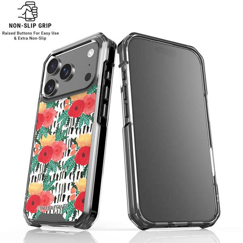 Bouffants and Broken Hearts Bouquets Print 3 iPhone 18 Pro Clear Case