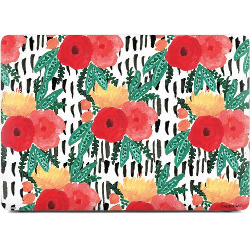 Bouffants and Broken Hearts Bouquets Print 3 Apple MacBook Air Skin