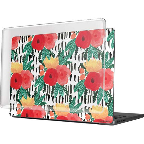 Bouffants and Broken Hearts Bouquets Print 3 MacBook Pro 14in (2021-24) Case plus Skin