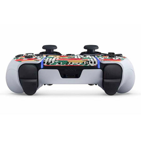 Bouffants and Broken Hearts Bouquets Print 3 PS5 DualSense Edge Pro Controller Skin