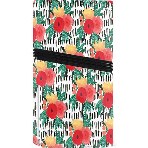 Bouffants and Broken Hearts Bouquets Print 3 PS5 Pro Disk Bundle Skin