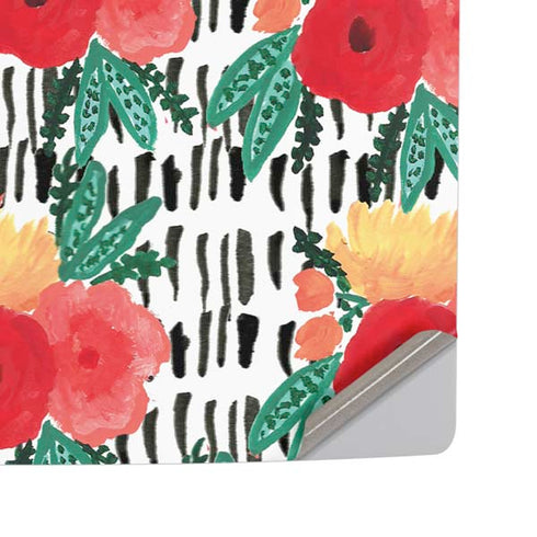 Bouffants and Broken Hearts Bouquets Print 3 PS5 Pro Disk Console Skin