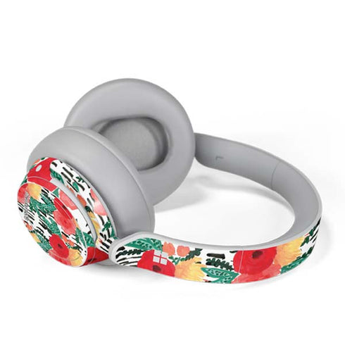 Bouffants and Broken Hearts Bouquets Print 3 Surface Headphones Skin