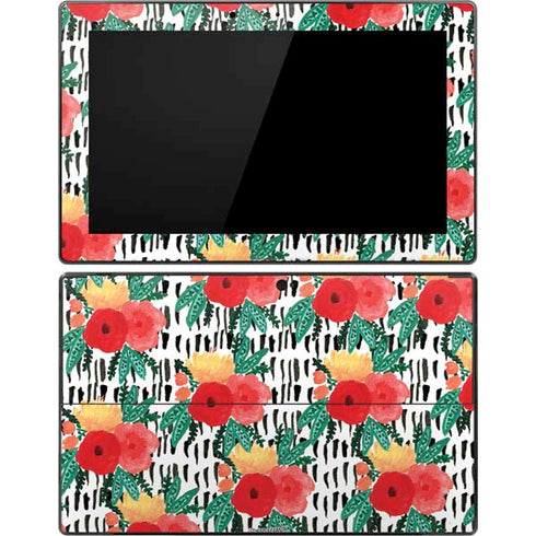 Bouffants and Broken Hearts Bouquets Print 3 Surface Pro Tablet Skin