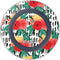 Bouffants and Broken Hearts Bouquets Print 3 Wireless Charger Skin