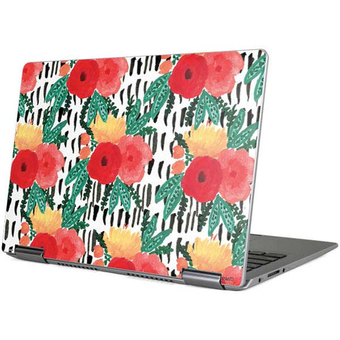 Bouffants and Broken Hearts Bouquets Print 3 Yoga 710 14in Skin
