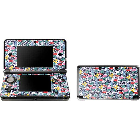 Bouffants and Broken Hearts Bouquets Print 3DS (2011) Skin