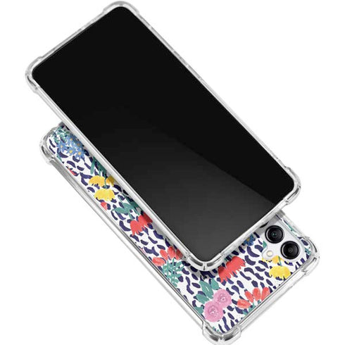 Bouffants and Broken Hearts Bouquets Print Gabb Phone 4 Clear Case