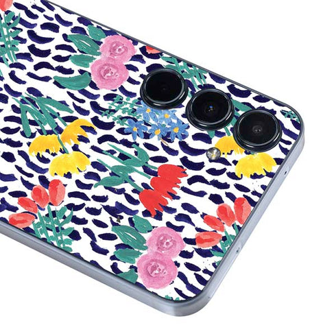 Bouffants and Broken Hearts Bouquets Print Galaxy A35 5G Skin