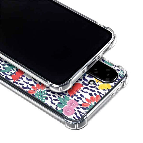 Bouffants and Broken Hearts Bouquets Print Galaxy A36 5G Clear Case