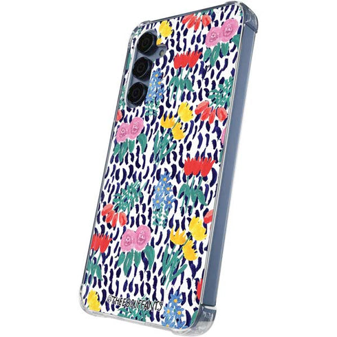 Bouffants and Broken Hearts Bouquets Print Galaxy A55 5G Clear Case