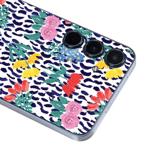Bouffants and Broken Hearts Bouquets Print Galaxy A55 5G Skin
