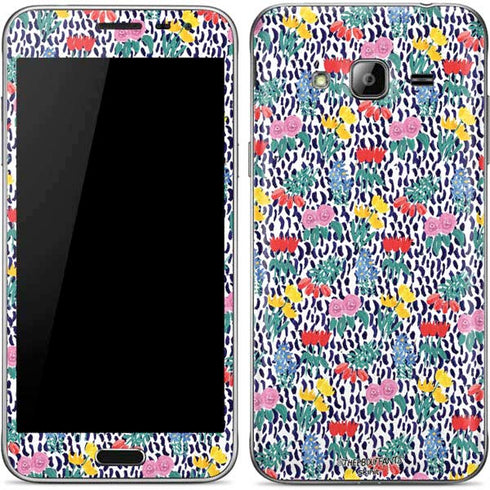Bouffants and Broken Hearts Bouquets Print Galaxy J3 Skin