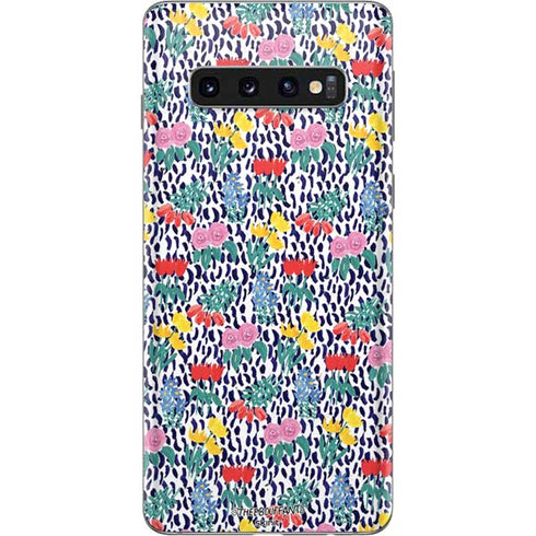 Bouffants and Broken Hearts Bouquets Print Galaxy S10 Skin