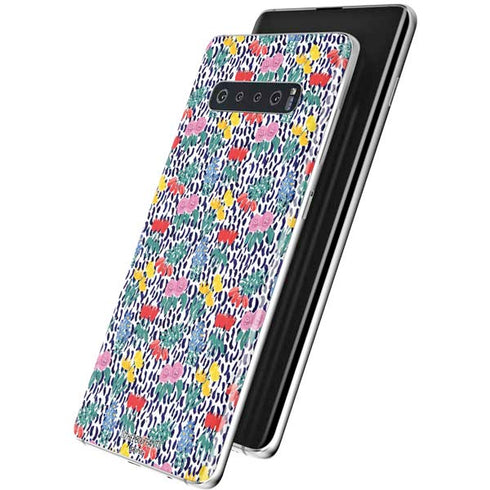 Bouffants and Broken Hearts Bouquets Print Galaxy S10 Skin