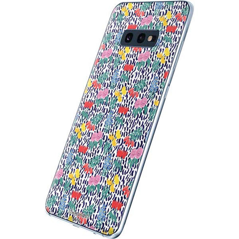 Bouffants and Broken Hearts Bouquets Print Galaxy S10e Skin