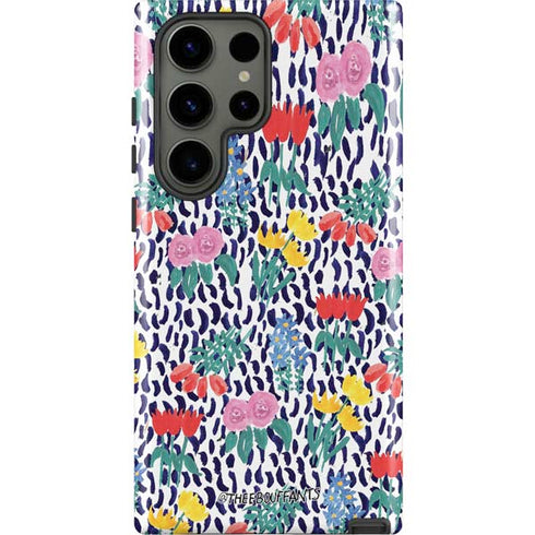 Bouffants and Broken Hearts Bouquets Print Galaxy S23 Ultra Pro Case
