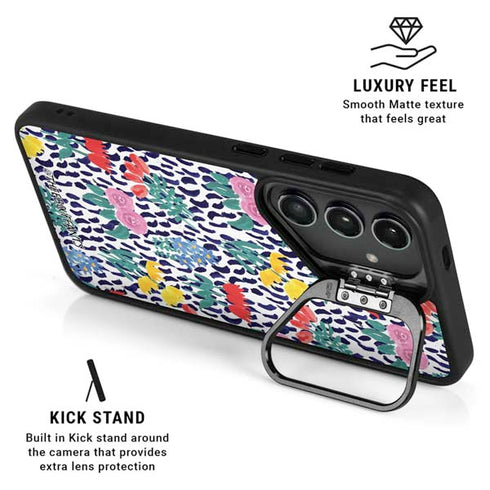 Bouffants and Broken Hearts Bouquets Print Galaxy S24 FE Kickstand Case