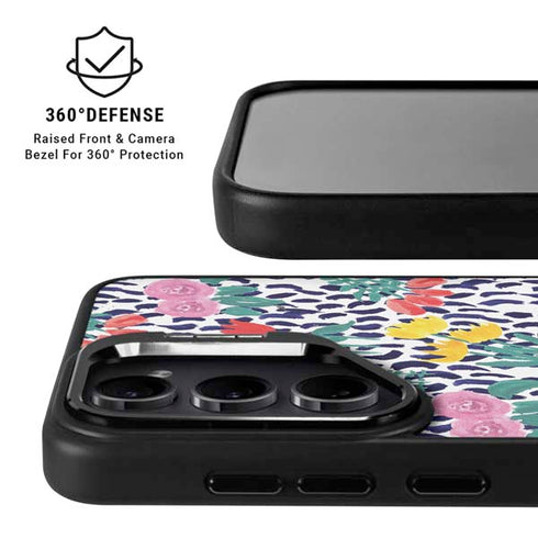 Bouffants and Broken Hearts Bouquets Print Galaxy S25 Kickstand Case