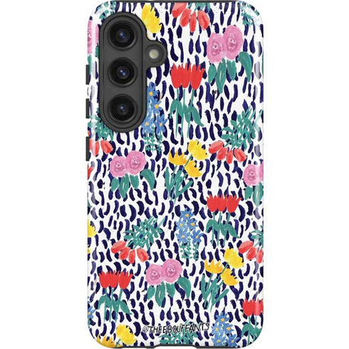 Bouffants and Broken Hearts Bouquets Print Galaxy S25 Plus Impact Case