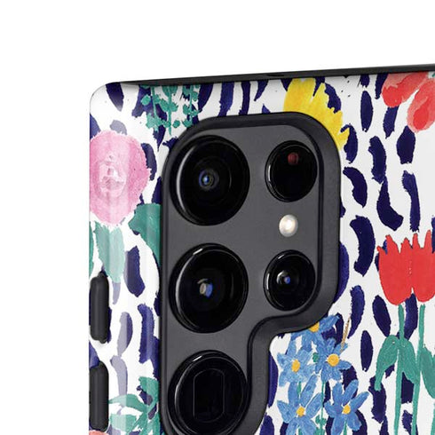 Bouffants and Broken Hearts Bouquets Print Galaxy S25 Ultra Impact Case