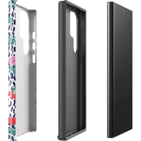 Bouffants and Broken Hearts Bouquets Print Galaxy S25 Ultra Impact Case