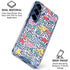 Bouffants and Broken Hearts Bouquets Print Galaxy S25 Clear Case