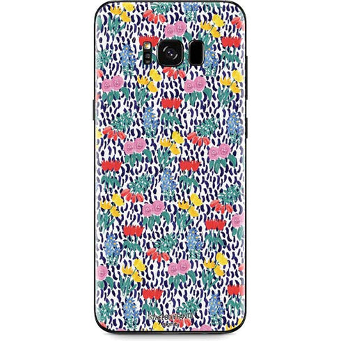 Bouffants and Broken Hearts Bouquets Print Galaxy S8 Plus Skin
