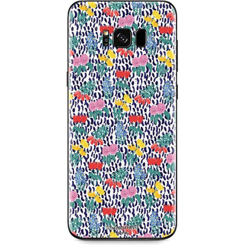 Bouffants and Broken Hearts Bouquets Print Galaxy S8 Skin