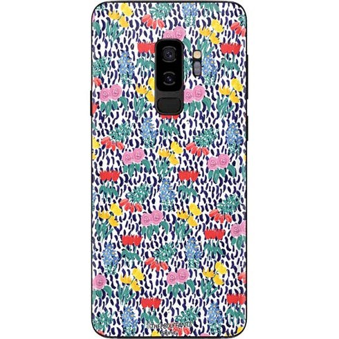 Bouffants and Broken Hearts Bouquets Print Galaxy S9 Plus Skin