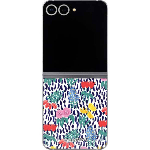 Bouffants and Broken Hearts Bouquets Print Galaxy Z Flip6 Skin