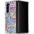 Bouffants and Broken Hearts Bouquets Print Galaxy Z Fold5 5G Clear Case