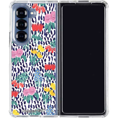 Bouffants and Broken Hearts Bouquets Print Galaxy Z Fold6 Clear Case